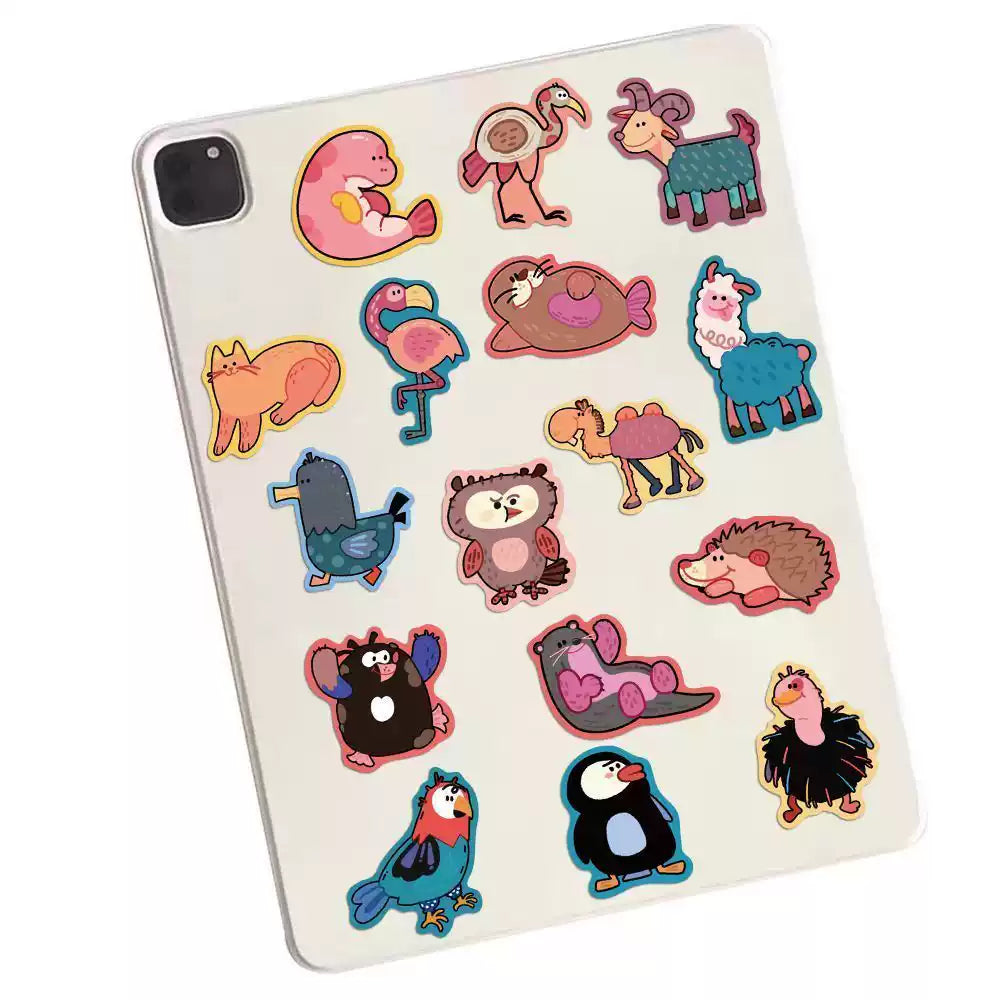 Curious Zoo Vintage Journal Stickers Planner Diary Set