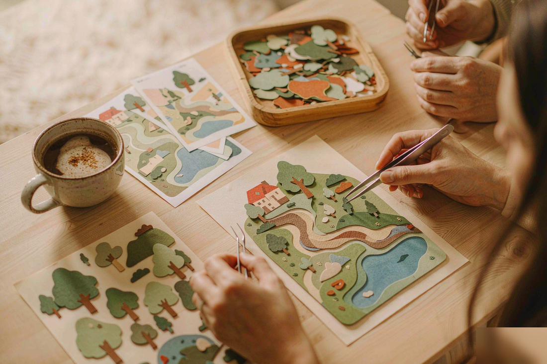 Crafting Together: A Screen-Free Evening for Couples and Friends