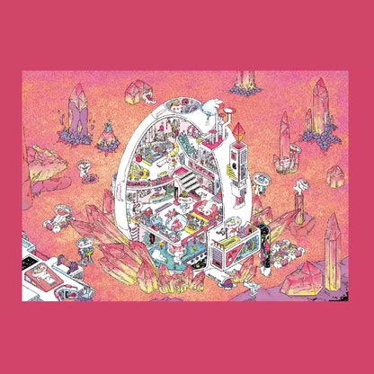 Contradictory Space & GJ540b Deluxe 3D Scene Stickers Set