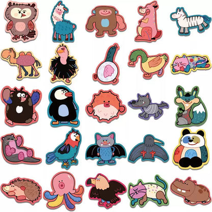 Curious Zoo Vintage Journal Stickers Planner Diary Set