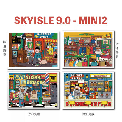 American comics| 3D DIY Scene Stickers