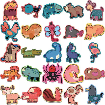 Curious Zoo Vintage Journal Stickers Planner Diary Set