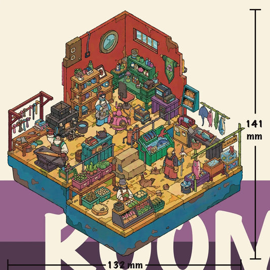 Urban Survival 3D Scene Stickers Miniature Sticker Set