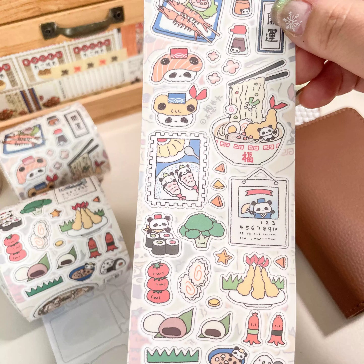 Lucky Japanese Delights Series Journal Stickers