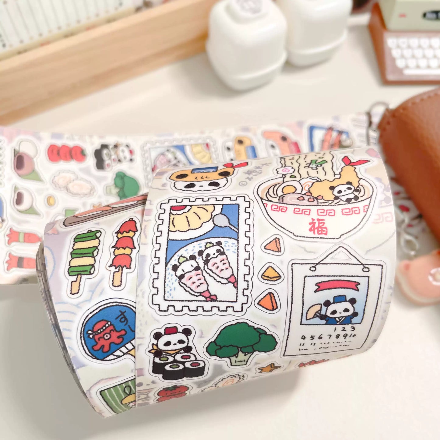 Lucky Japanese Delights Series Journal Stickers