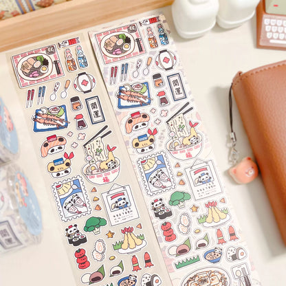 Lucky Japanese Delights Series Journal Stickers